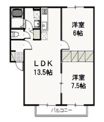 イーグレット５の物件間取画像